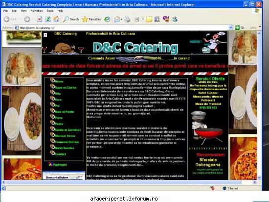 http://www.dc-catering.ro Servicii Catering Complete - Incercam sa oferim cele mai - SITUL MEU - LINK-URI
